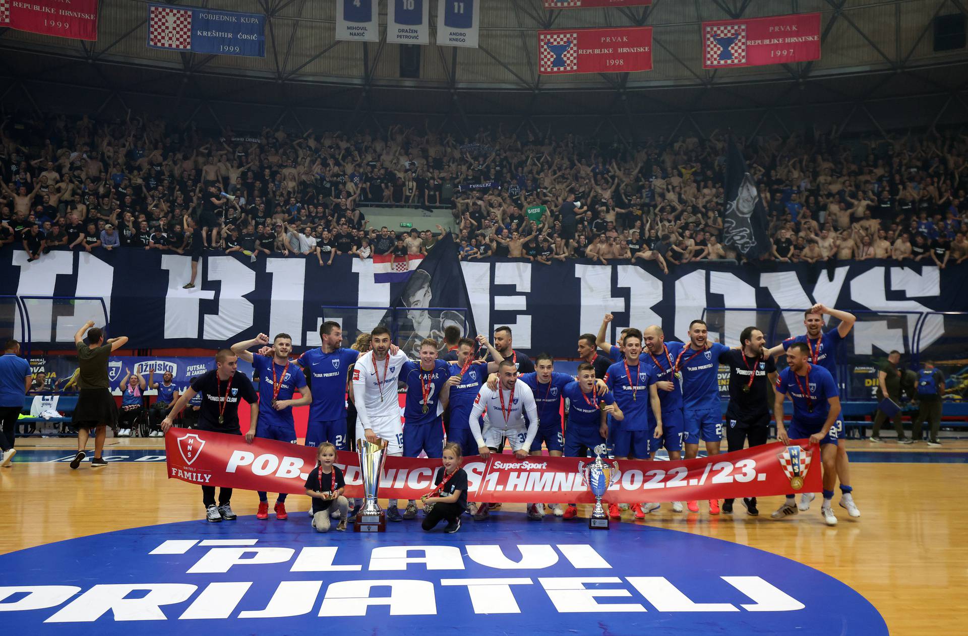 Futsal Dinamo je u Draženovu domu pobijedio Olmissum i osvojio prvi naslov prvaka Hrvatske