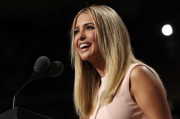 Ivanka Trump, daughter of Republican U.S. presidential nominee Donald Trump, speaks during the final session at the Republican National Convention in Cleveland