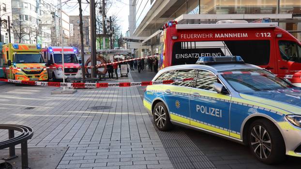 Police operation in Mannheim