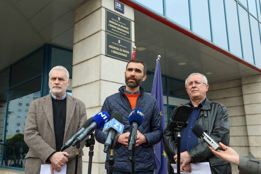 Zagreb: Tri obrazovna sindikata održala su konferenciju za medije