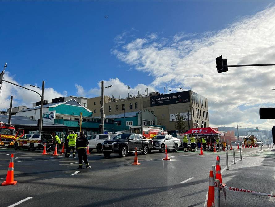 FILE PHOTO: Fire at a hostel in Wellington