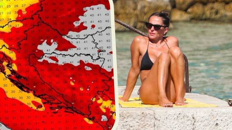 LJETO NE POPUŠTA Toplinski val se vraća, temperature i do 40°C