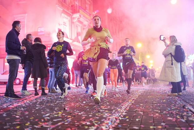 Održan 14. Zagrebački noćni cener na kojem je sudjelovalo oko 3000 trkača