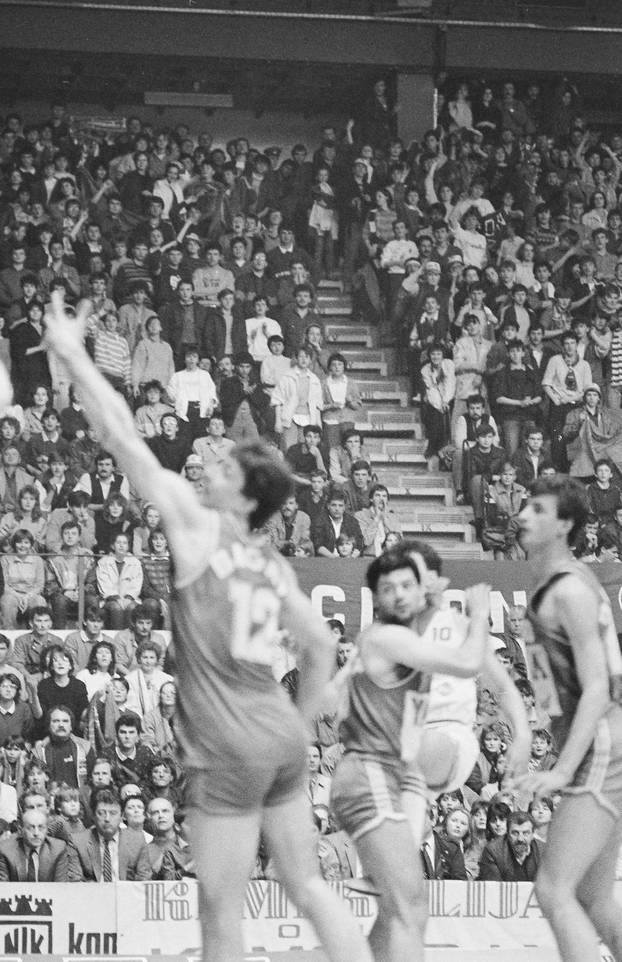 Povijesna utakmica kada je KK Zadar pobijedio KK Cibona u finalu Prvenstva Jugoslavije, 26.4.1986.