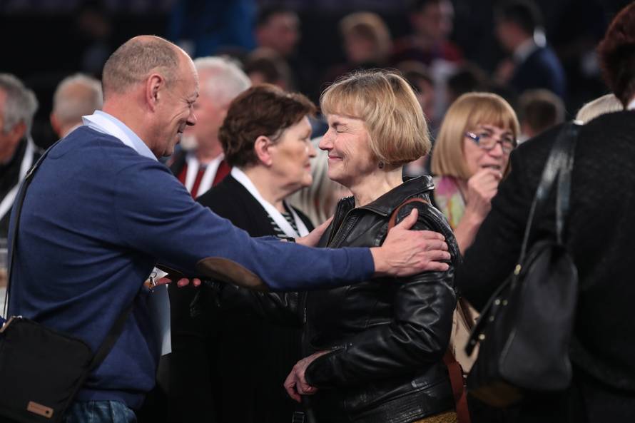 Zagreb: Izborni stožer Zorana Milanovića u Tvornici kulture