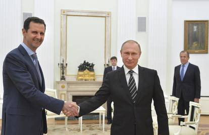 Assad otišao u radni posjet Moskvi, sastao se s Putinom 