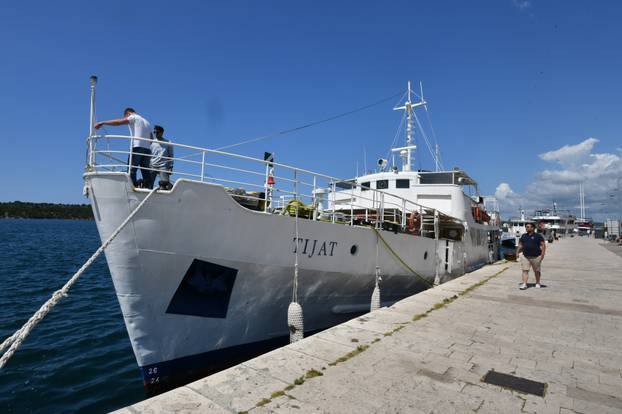 Šibenik: The trial of the legendary ship Tijat