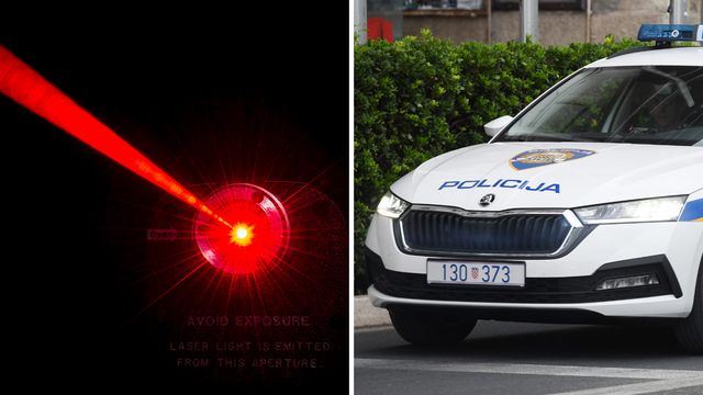 Policija kod Zadra uhitila muškarca (55): Laserom namjerno ometao let aviona