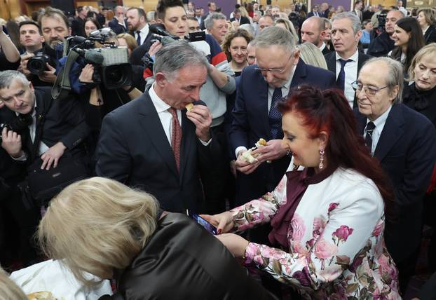 Zagreb: Primanje u prigodi pravoslavnog Božića priredilo je Srpsko narodno vijeće