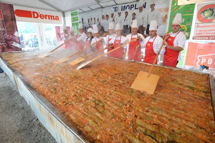 Vidovec: Na 21. Zeljarijadi pripremljena sarma dugaÄka 1333 metara