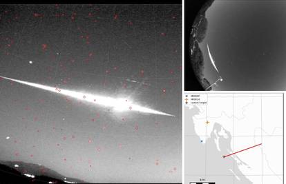 Ulovili meteor iznad Hrvatske: 'Sjajan poput mladog Mjeseca'