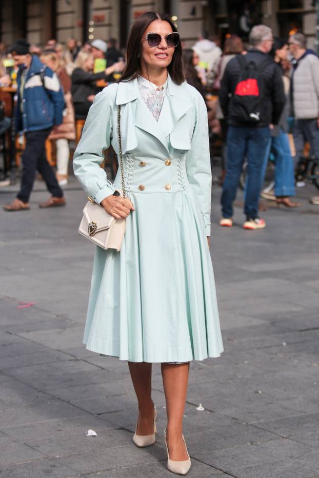 Zagreb: Ivančica Pahor prošetala subotnjom špicom