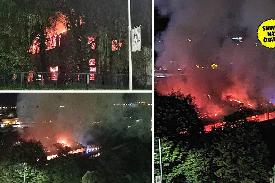 Veliki požar u Osijeku