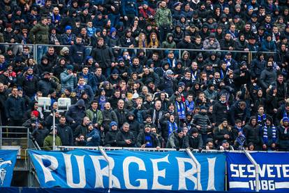 Atmosfera na stadionu Maksimir