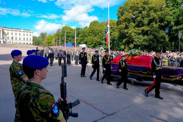 Funeral of Norway's King Harald in Oslo