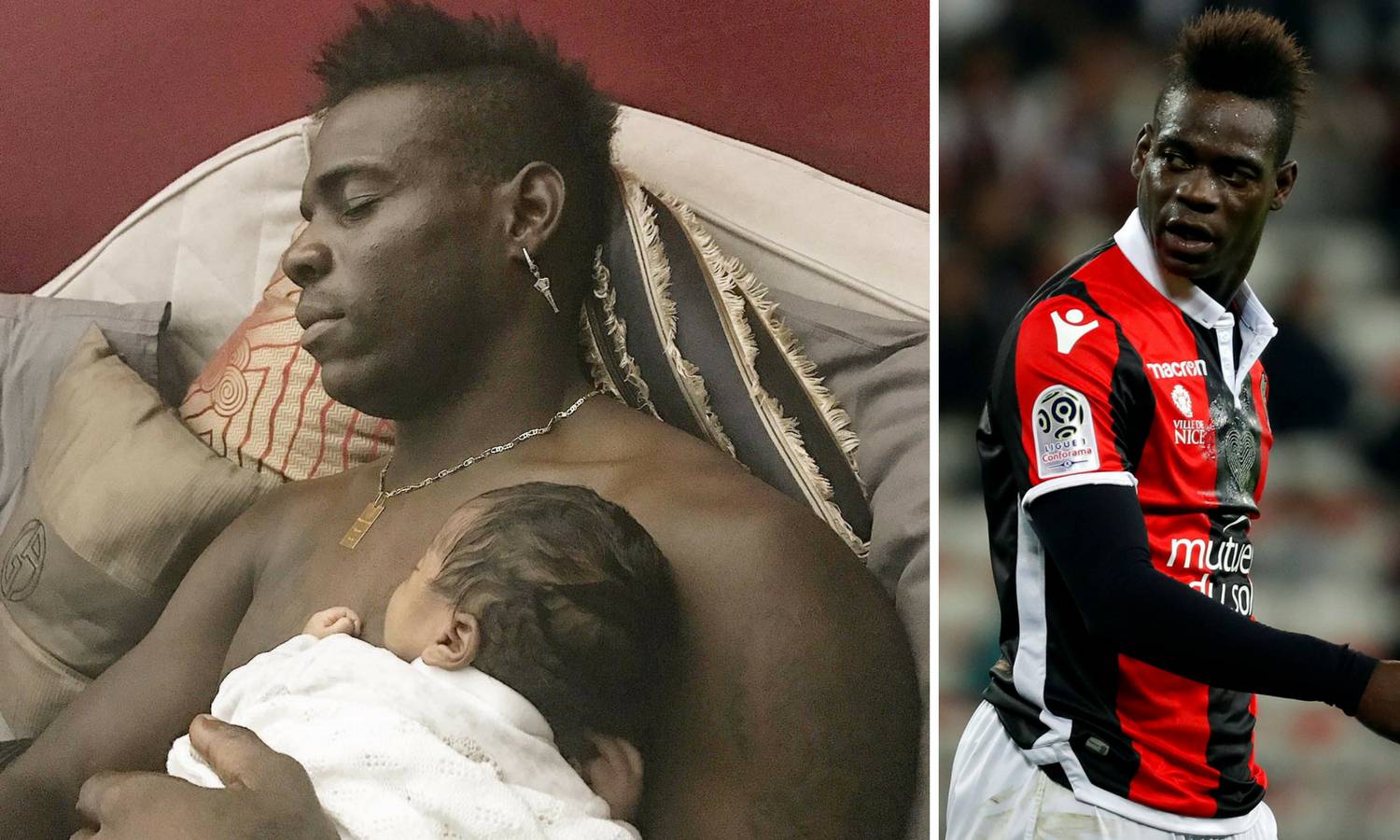 Valjda će se sada smiriti: Mario Balotelli postao je otac sinčiću