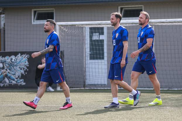 Zagreb: Revijalna utakmica legendi Dinama i hrvatske nogometne reprezentacije u čast Nikole Pokrivača