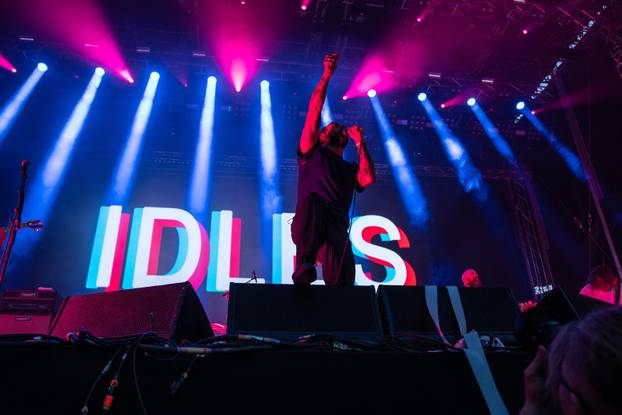 Zagreb: Nastup grupe Idles prvog dana 15. InMusic festivala