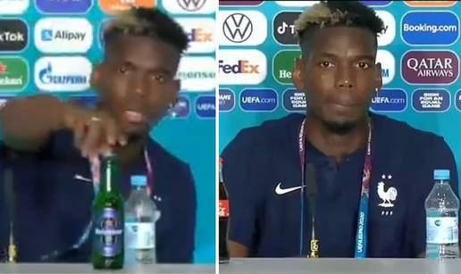 Što je sljedeće?! Paul Pogba je sklonio bocu piva ispred sebe