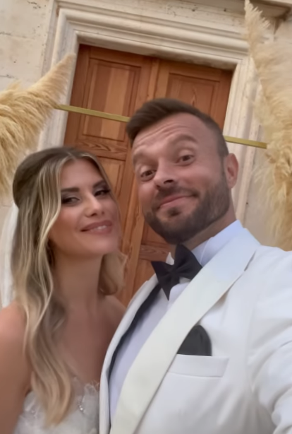 Ecija Ivušić nakon svadbe: 'Prva bračna laž. Ovu ću mu oprostiti'