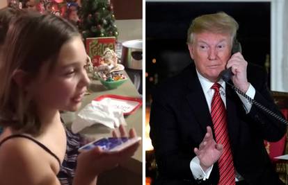 Trump ju pitao vjeruje li i dalje u Djeda Mraza: 'Da, naravno...'