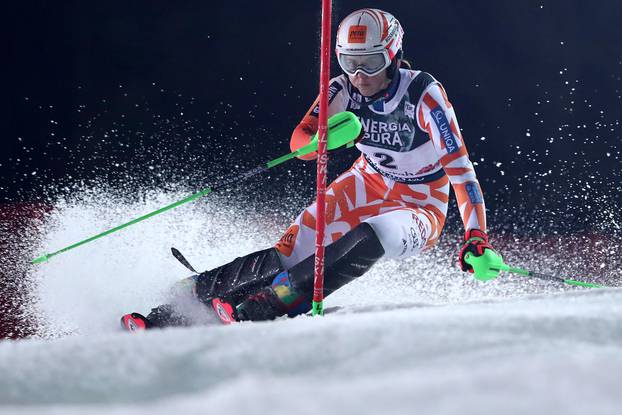 Zagreb: Druga vožnja prve utrke ženskog slaloma Audi FIS Svjetskog skijaškog kupa