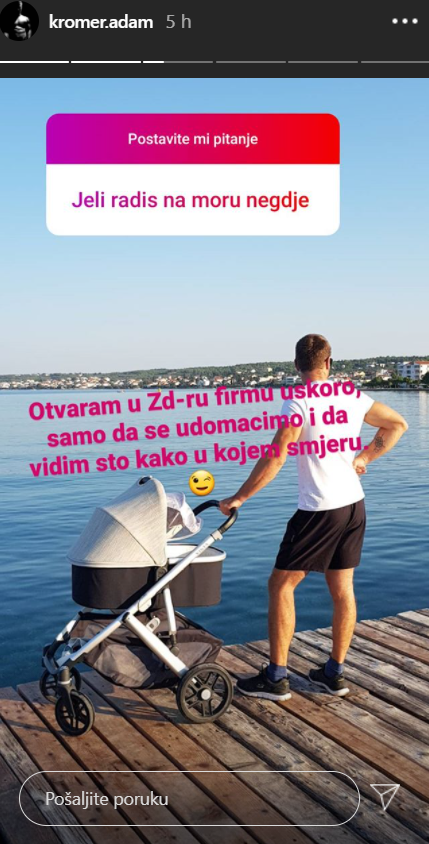 Adam se pohvalio planovima: 'Uskoro u Zadru otvaram firmu'